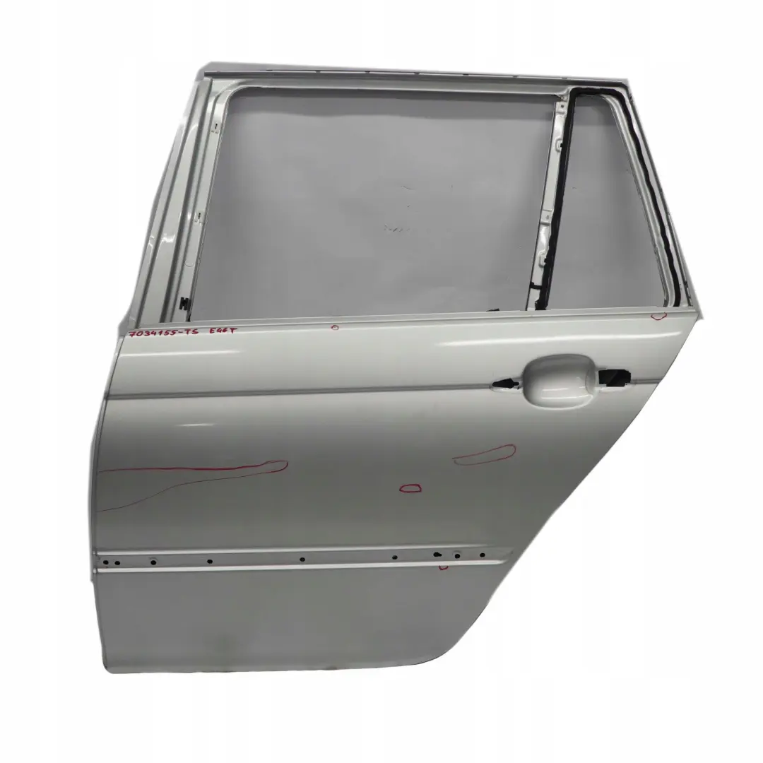 BMW 3 Series E46 Touring Door Rear Left N/S Titansilber Titan Silber - 354 - SKU 7034155-TS - Part number 7034155