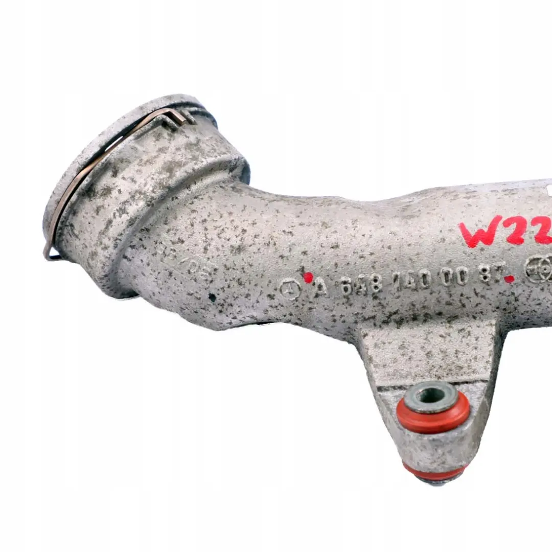 Class W220 Diesel Turbo Intercooler Connector Hose Pipe to Mercedes S with Part number A2035282082 Mercedes S Class W220 Diesel Turbo Intercooler Connector Hose Pipe - SKU A6481400287 - Part number A2035282082