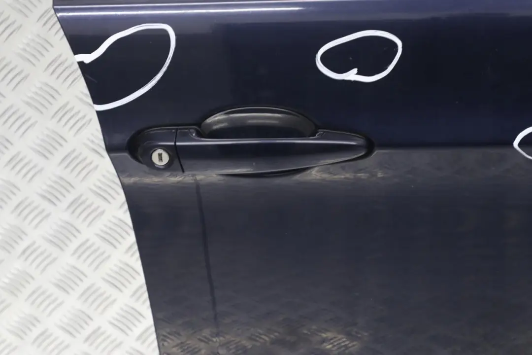 BMW 3 er E90 E91 LCI Beifahrer Tür vorne rechts Monacoblau Blau Metallic - SKU 7203644-MB1 - Teilenummer 7203644