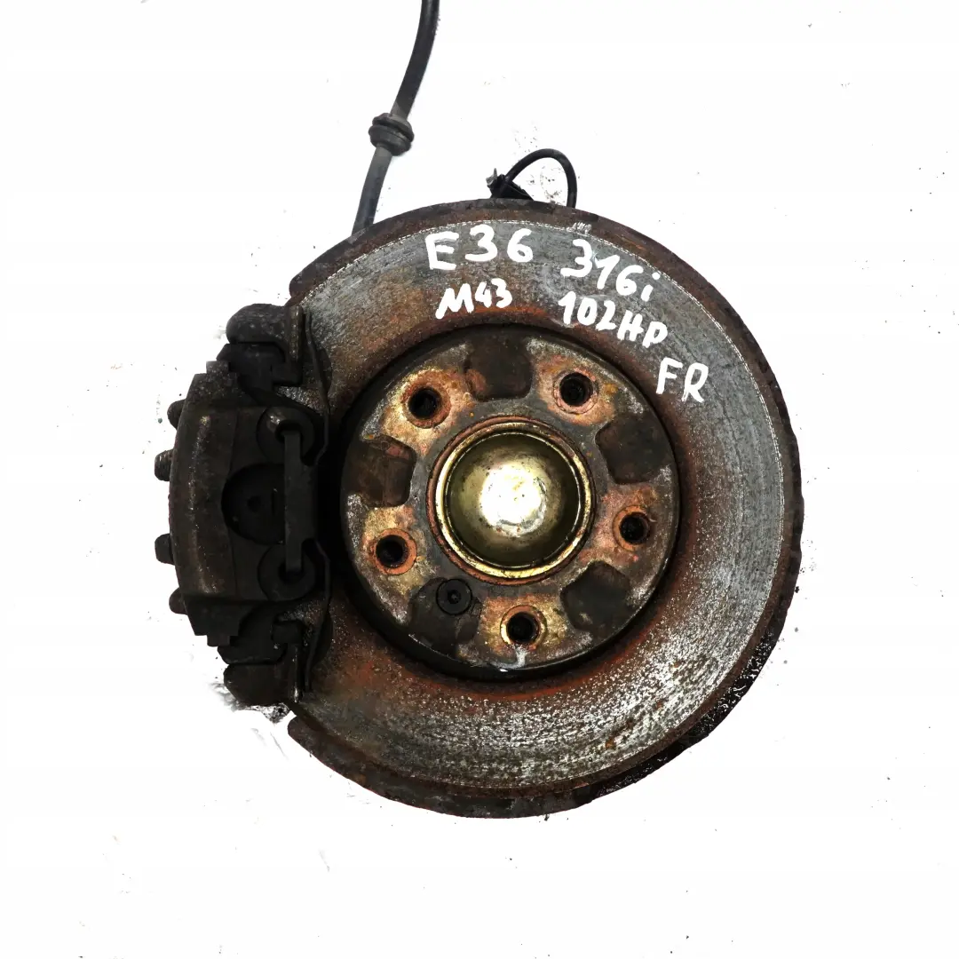 Vettore Ruota Nocca Disco Freno Anteriore Destro per BMW Z3 E36 316i 318i 1.9 con numero di parte 1092080 BMW Z3 E36 316i 318i 1.9 Vettore Ruota Nocca Disco Freno Anteriore Destro - SKU 1092080 - Numero di parte 1092080