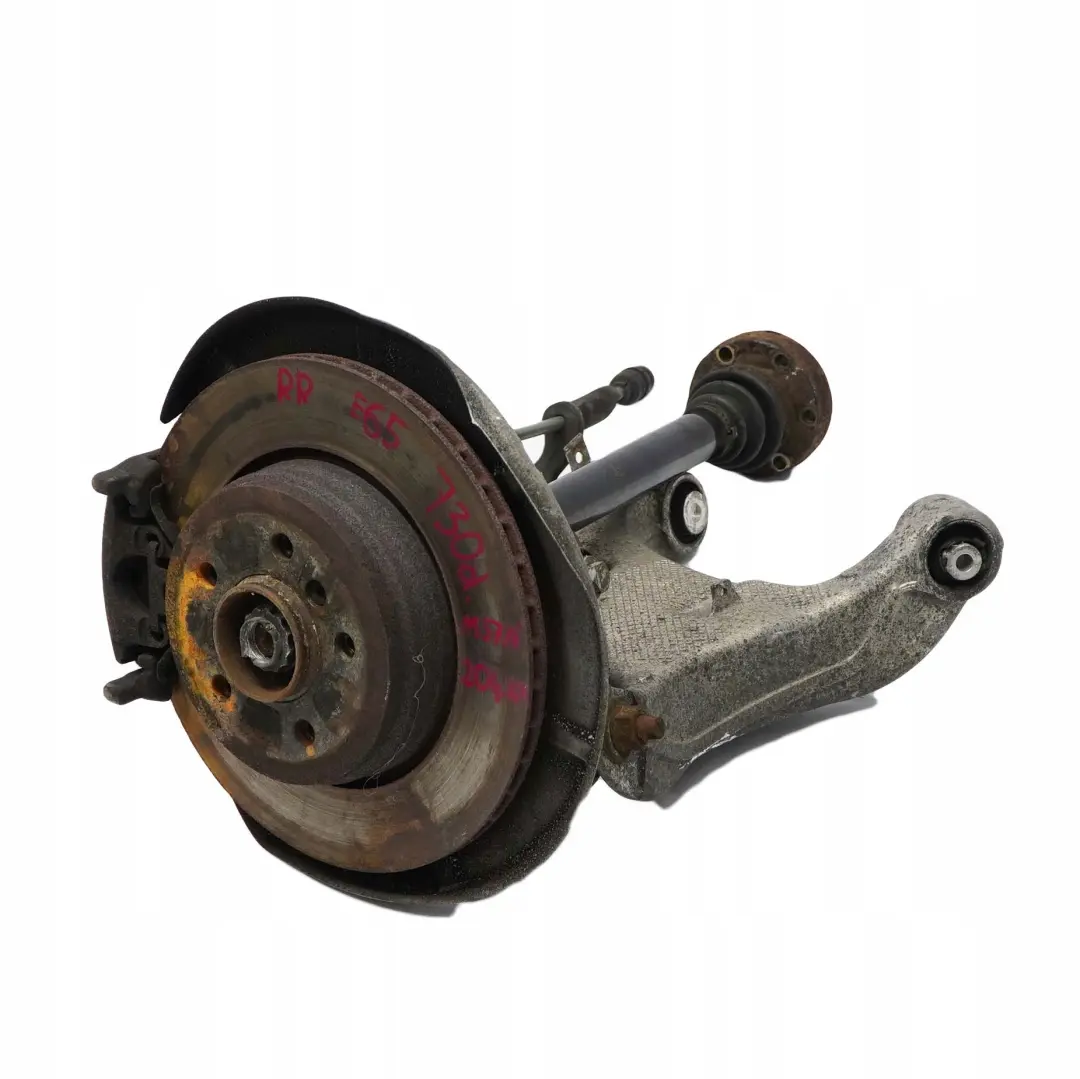 M57N Zwrotnica piasta wahacz prawy do BMW E65 730d o numerze 6753108 BMW E65 730d M57N Zwrotnica piasta wahacz prawy - SKU 6763120-3 - Numer Części 6753108