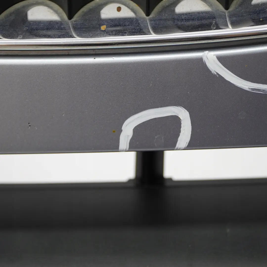 BMW X3 Series E83 1 Complete Front Bumper PDC Bluewater Blue Water Metallic 896 - SKU 0302439-WB1 - Part number 302439