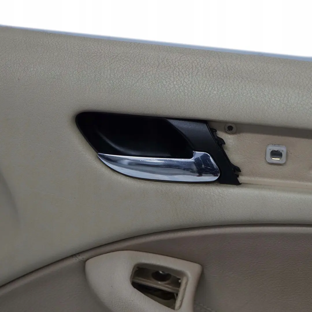 BMW E46 Berlina Stationwagon Pannello Porta Ant. Dx Pelle Montana Beige Chiaro - SKU 8224600 - Numero di parte 8224600