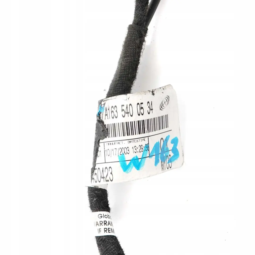 Mercedes-Benz M ML W163 Front Left Right Door Wiring Loom Harness to with Part number A1635400534 Mercedes-Benz M ML W163 Front Left Right Door Wiring Loom Harness - SKU A1635400534 - Part number A1635400534