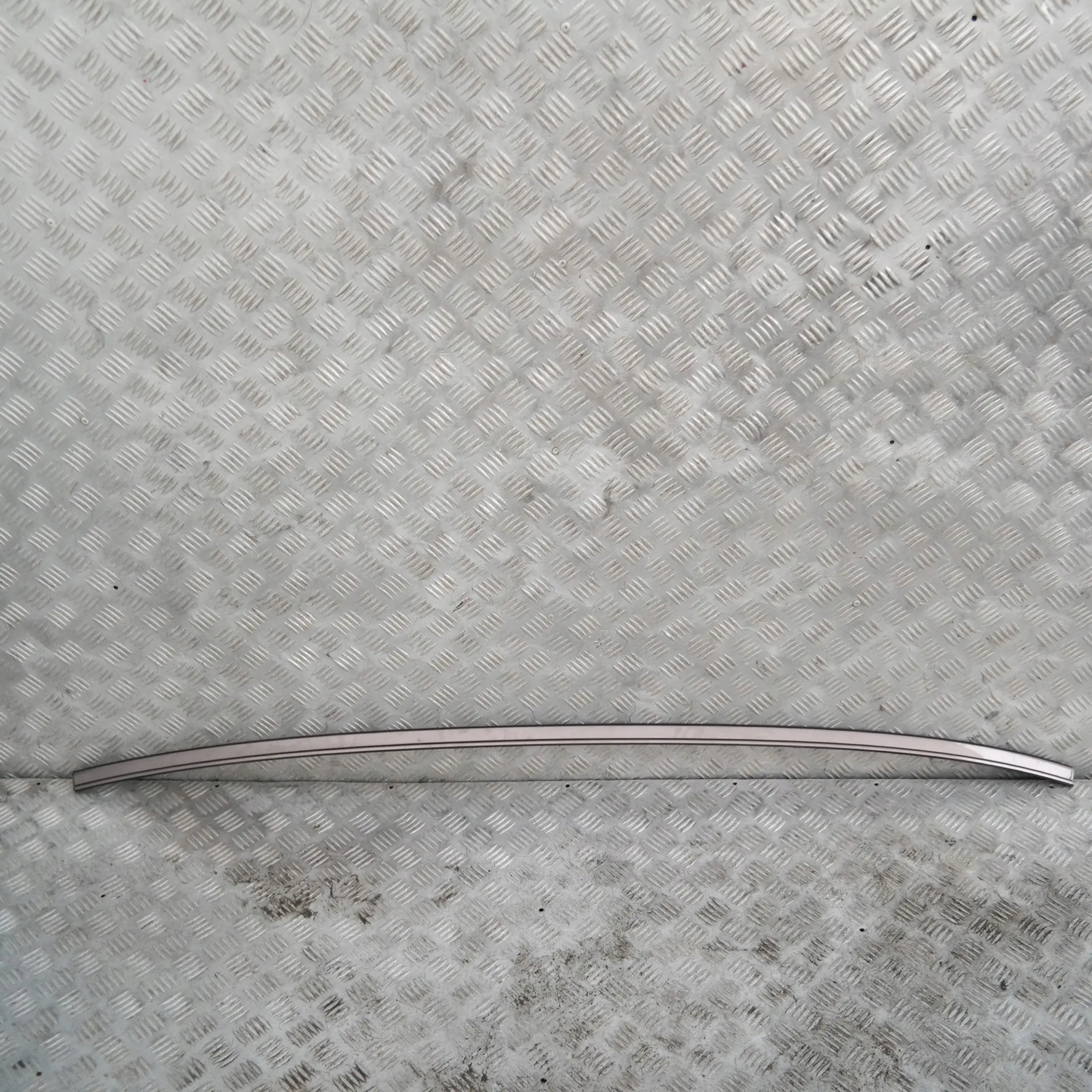 BMW 5 Series E60 Right Roof Moulding Railing Gutter Rail O/S Amethystgrau Grey