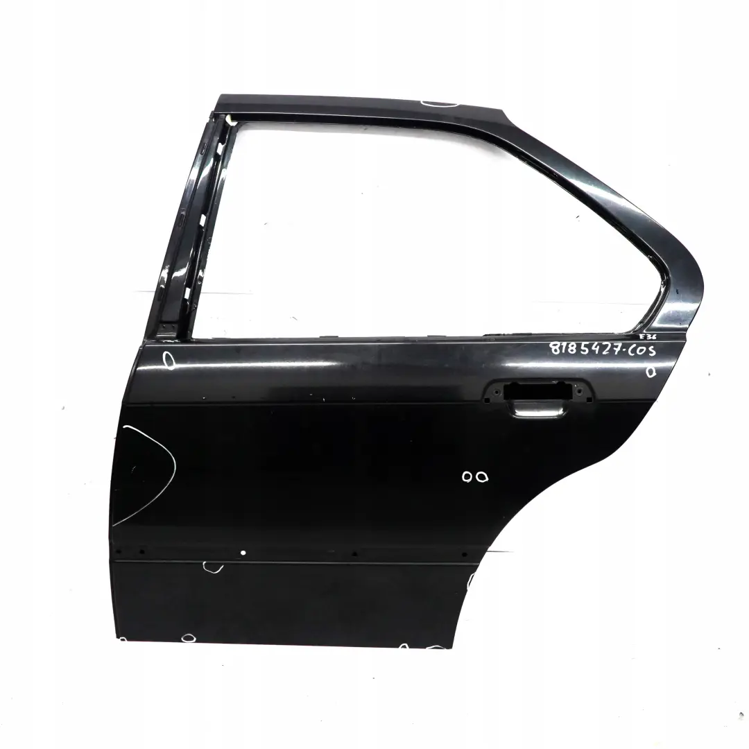 BMW 3 E36 Saloon Door Rear Left N/S Cosmosschwarz Cosmos Black Metallic - 303 - SKU 8185427-COS - Part number 8185427