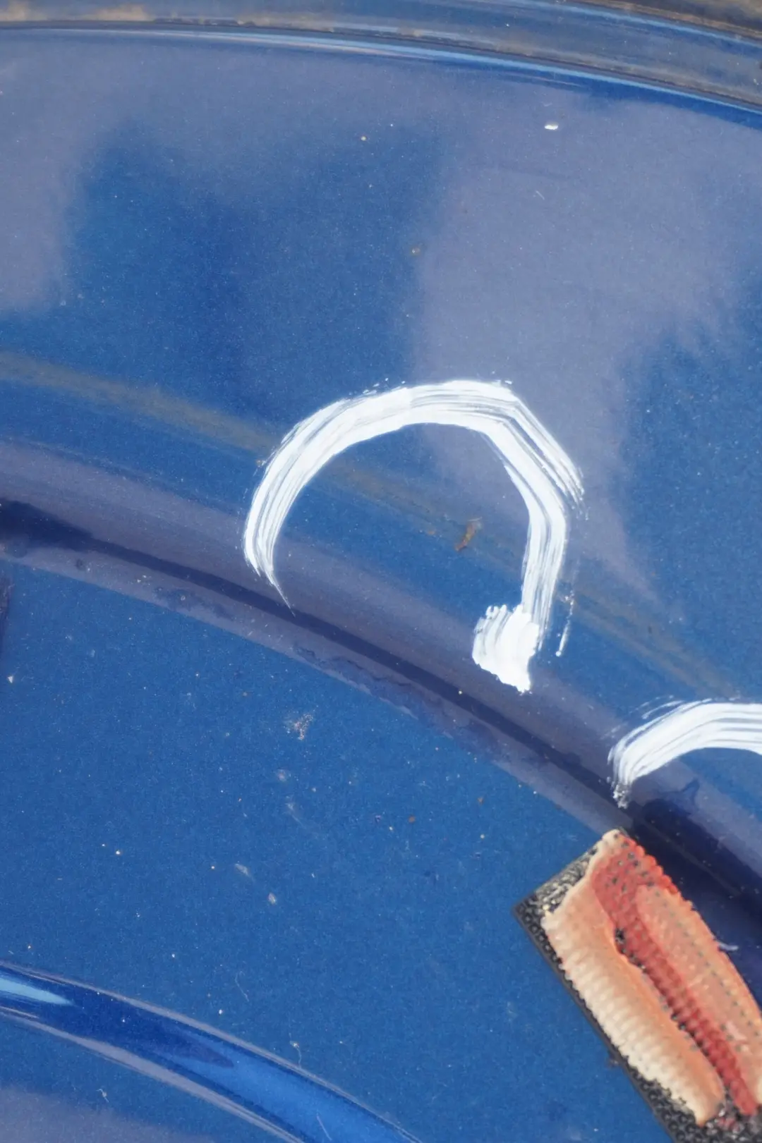 BMW 3 Series E93 Convertible Folding Top Compartment Lid Le Mans Blue 381 - SKU 7183310-LMB - Part number 7183310