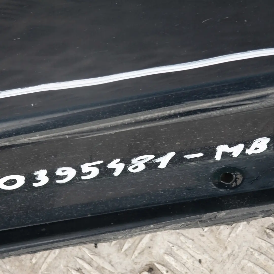 BMW 7 Series E65 Door Sill Cover Skirt Left N/S Monacoblau Monaco Blue Metallic - SKU 0395481-MB - Part number 395481