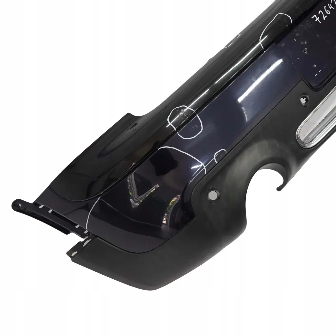 PDC Stossfänger Hinten Reef Blue Blau - B30 für BMW Mini Clubman R55 LCI Cooper S mit Teilenummer 7264351 BMW Mini Clubman R55 LCI Cooper S PDC Stossfänger Hinten Reef Blue Blau - B30 - SKU 7264351-REEF - Teilenummer 7264351