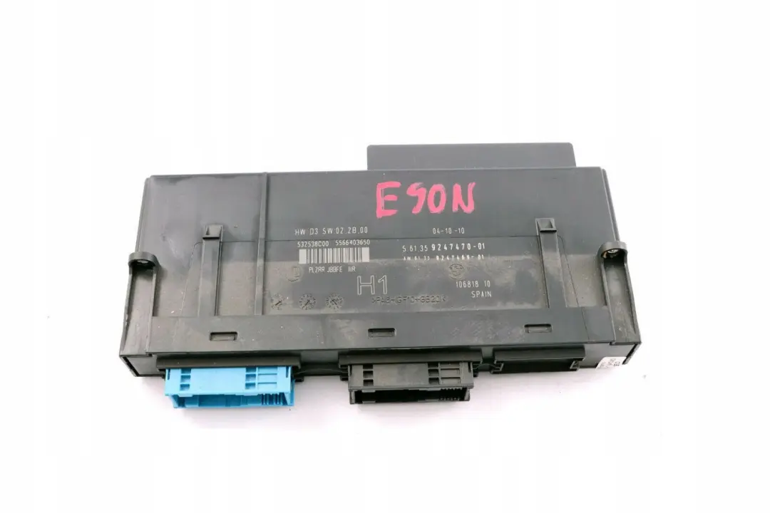 BMW 3 Series E90 LCI Junction Box Body Control Module Unit 6135 - SKU 9247470 - Part number 9247470