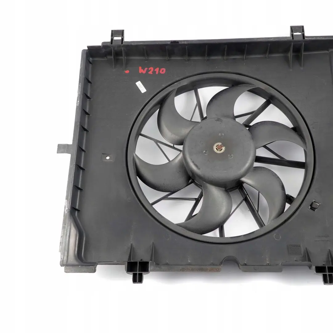 Mercedes-Benz E-Class W210 Engine Cooling Radiator Blower Fan 390W to with Part number A2105052355 Mercedes-Benz E-Class W210 Engine Cooling Radiator Blower Fan 390W - SKU A2105052355 - Part number A2105052355