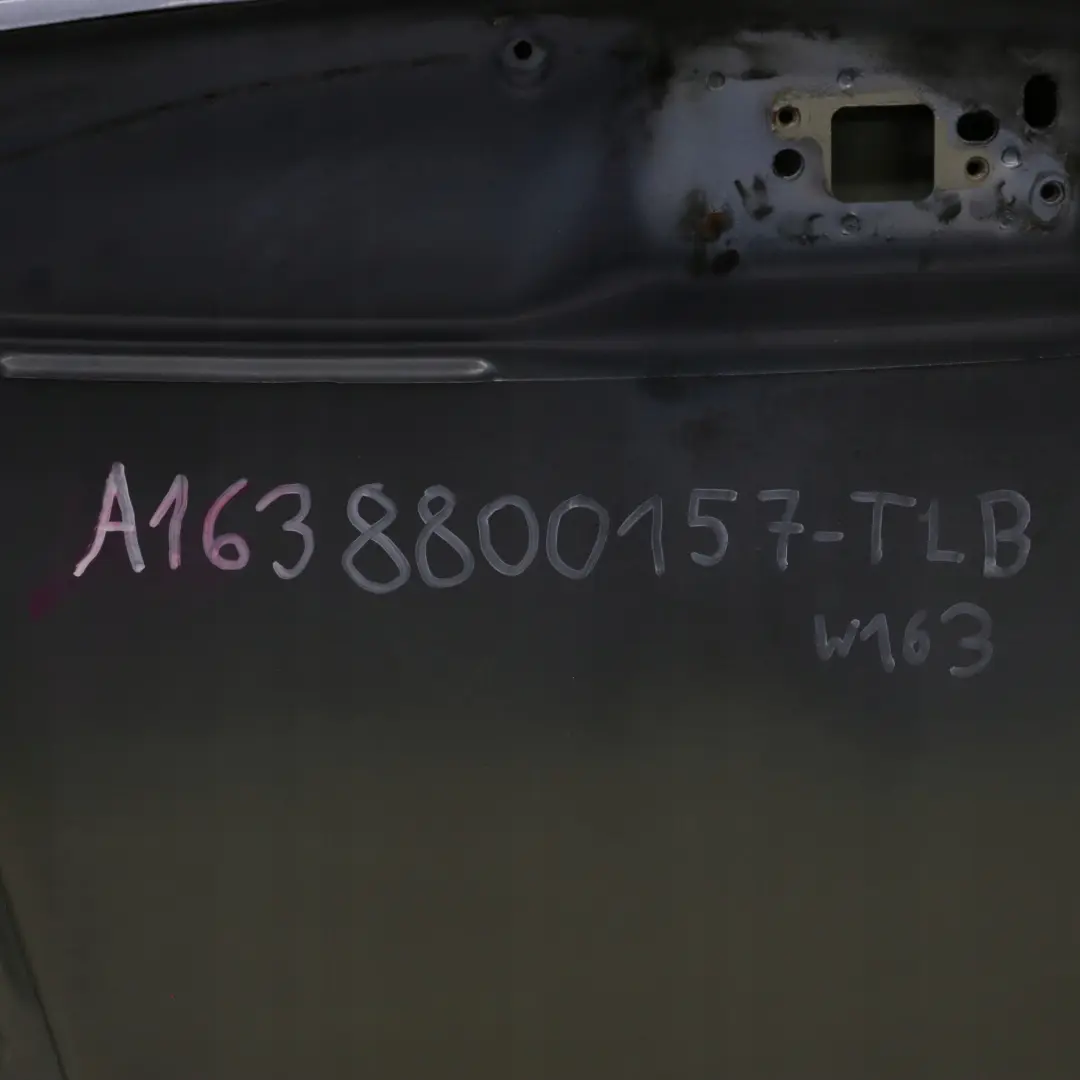 Maska silnika Teallitblau do MERCEDES ML W163 o numerze A 163 880 0157 MERCEDES ML W163 Maska silnika Teallitblau - SKU A1638800157-TLB - Numer Części A 163 880 0157