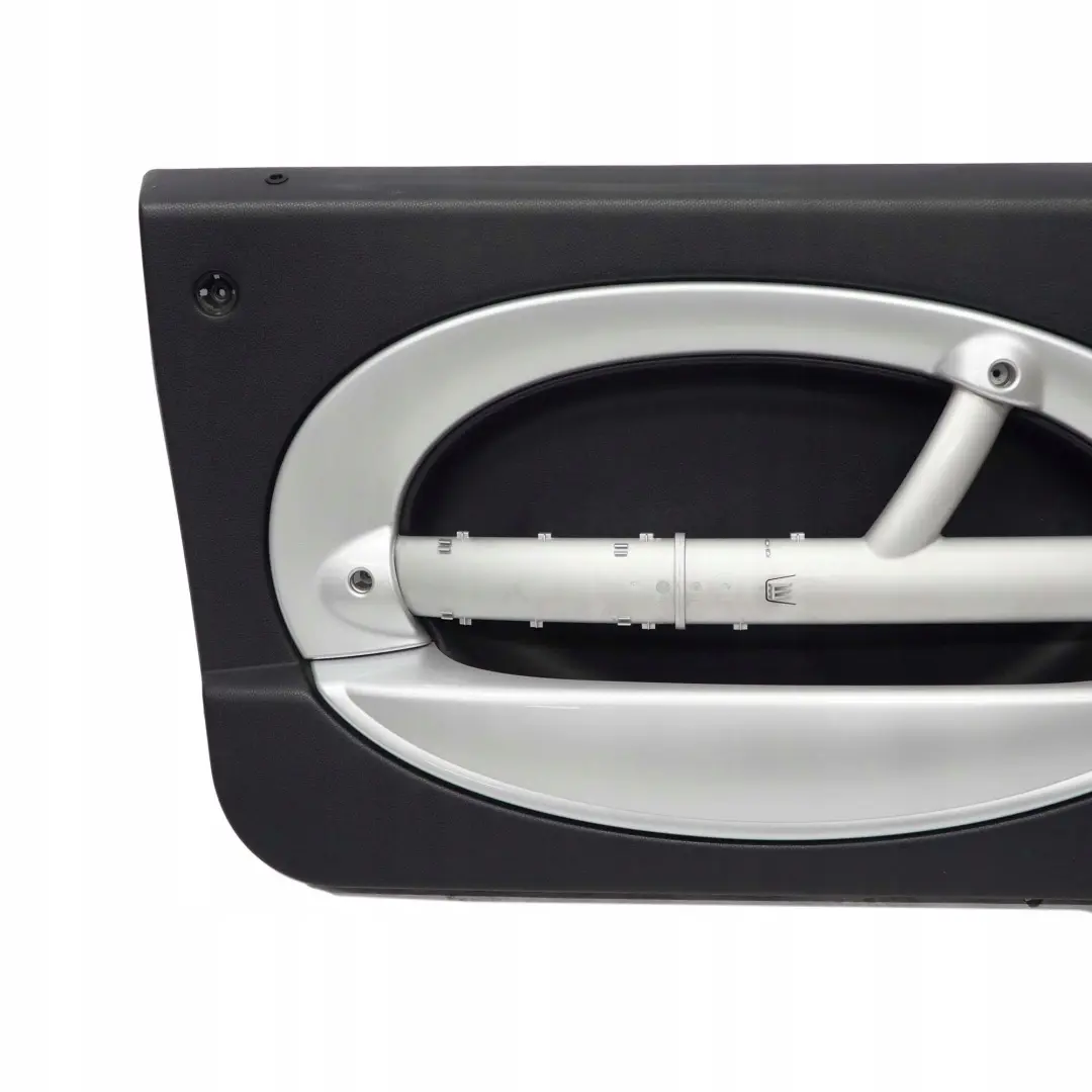Front Left N/S Door Card Side Trim Panther Black Anthracite to Mini R50 R53 with Part number 7141269 Mini R50 R53 Front Left N/S Door Card Side Trim Panther Black Anthracite - SKU 7141269 - Part number 7141269