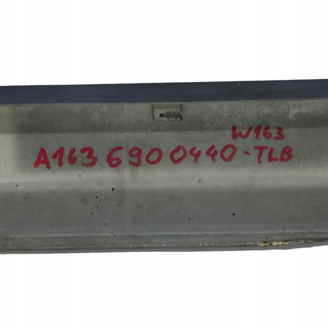 Mercedes-Benz ML W163 Door Sill Side Cover Skirt Right O/S Teallite Blue 353 to with Part number A1636900440 Mercedes-Benz ML W163 Door Sill Side Cover Skirt Right O/S Teallite Blue 353 - SKU A1636900440-TLB - Part number A1636900440