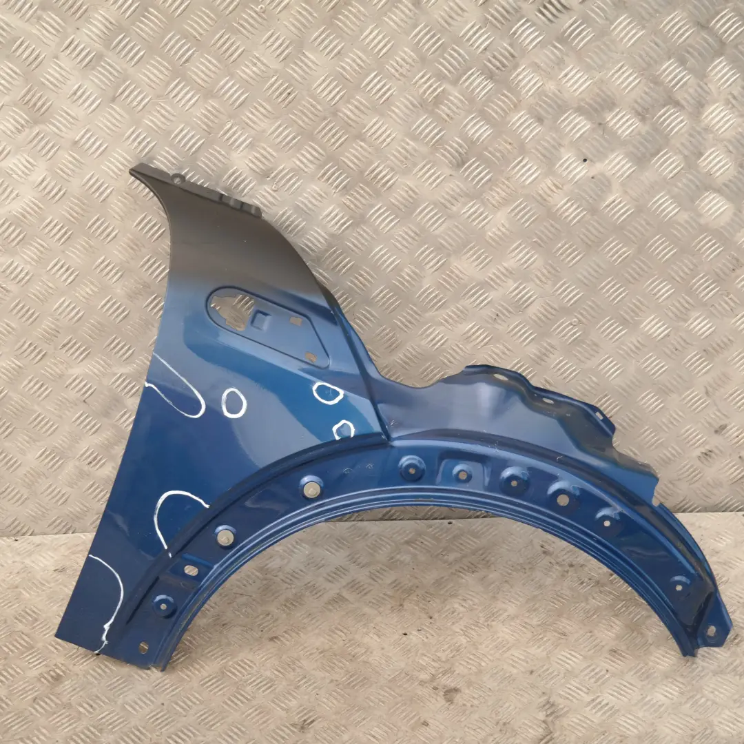 R5S 7ide Panel Delantero Ala Derecha Lightning Blue para Mini Cooper 2 R55 R56 con número de pieza 2754726 Mini Cooper 2 R55 R56 R5S 7ide Panel Delantero Ala Derecha Lightning Blue - SKU 2754726-LB2 - Número de pieza 2754726