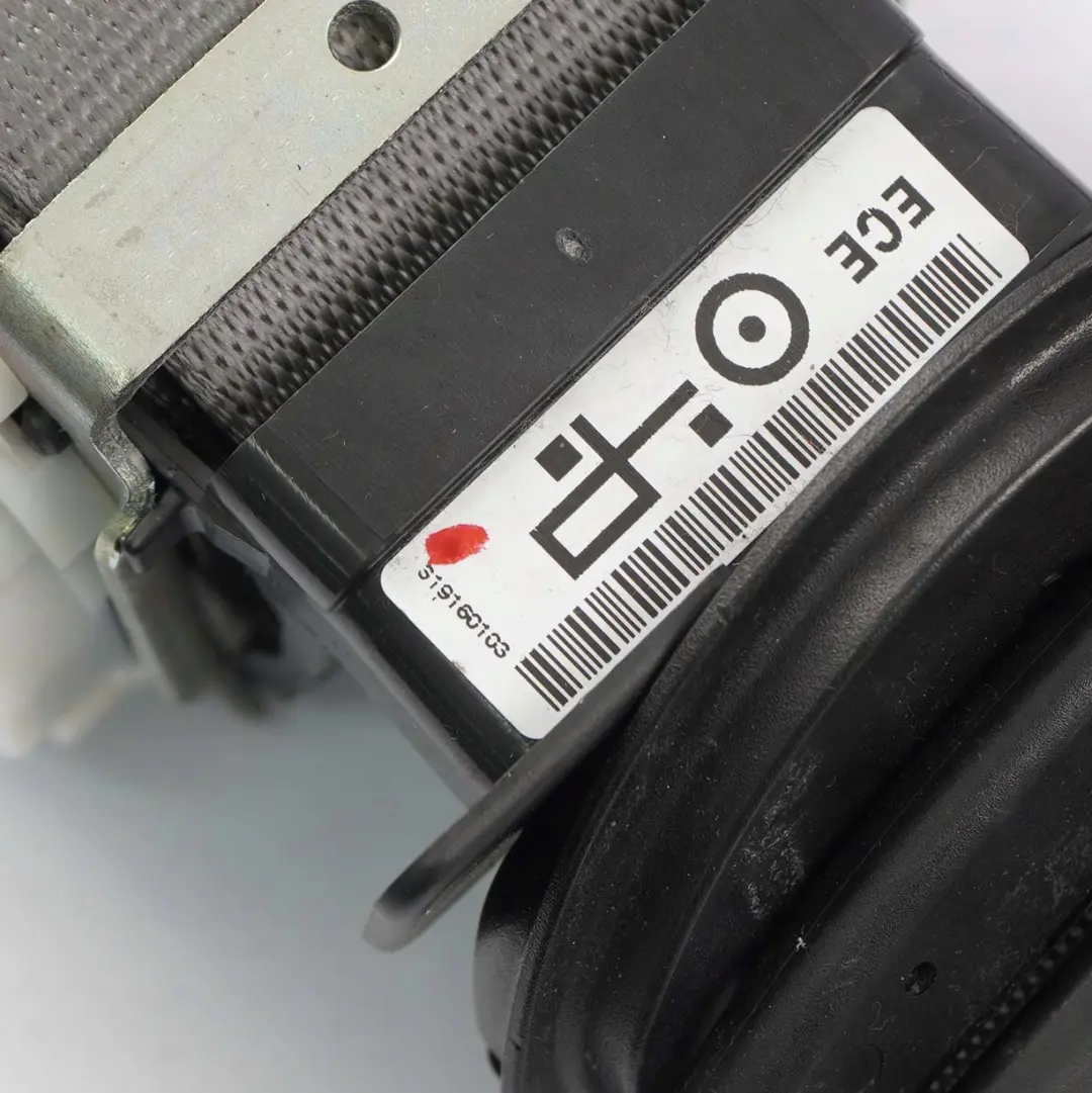 BMW 3 Series E90 E91 LCI Front Left Upper Safety Seat Belt Grey N/S - SKU 9160103 - Part number 9160103