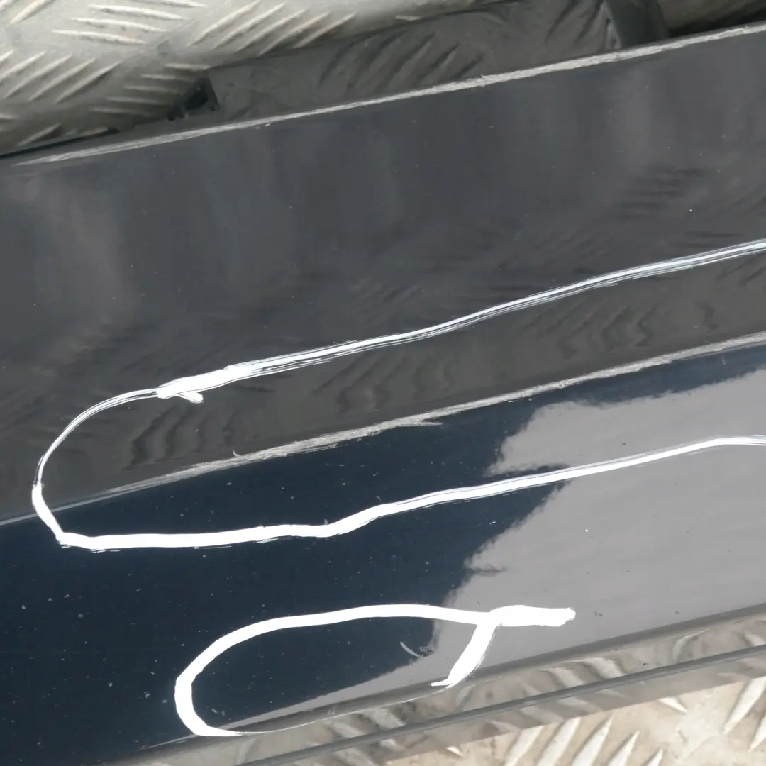 BMW E87 LCI Listello Portiera Apertura Gonna Destra Blu Monaco Blu - SKU 0036144-MB1 - Numero di parte 36144