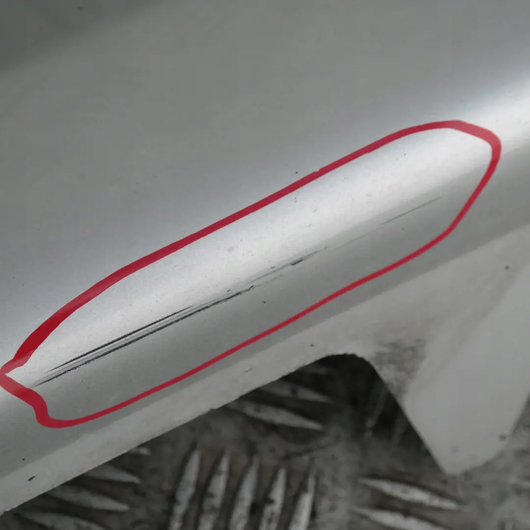 BMW E90 E91 Listello Portiera Apertura Gonna Links Argento-Titanio Argento - SKU 0032951-TS10 - Numero di parte 32951