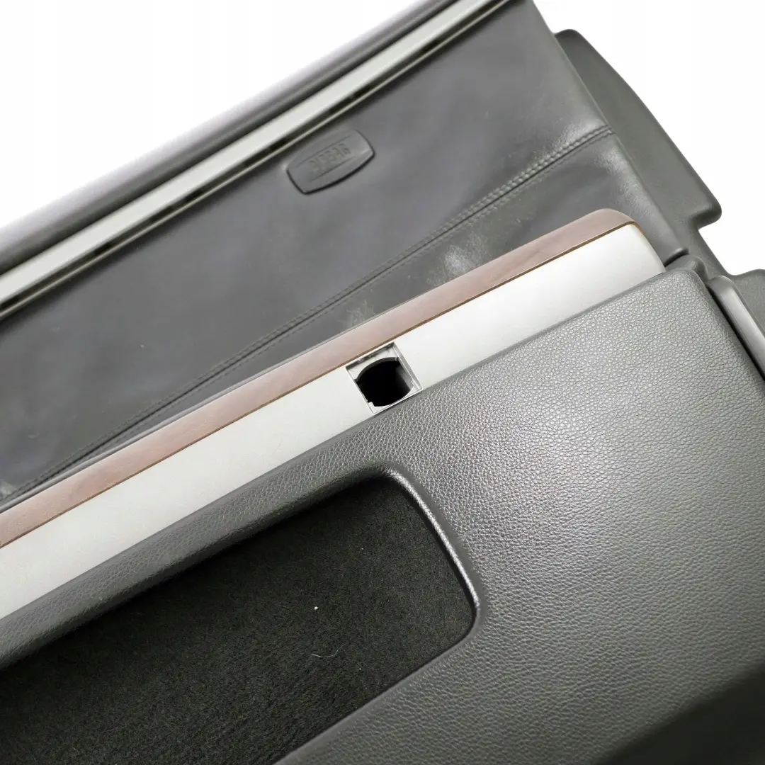 Türverkleidung Abdeckung Vorne Rechts Leder Pearl Schwarz BMW 7 er E65 E66 - SKU 7122380 - Teilenummer 7122380