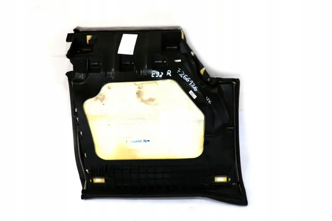 BMW E92 Riferimento Sedile Pelle Posteriore Destra Antracite - SKU 7266126 - Numero di parte 7266126