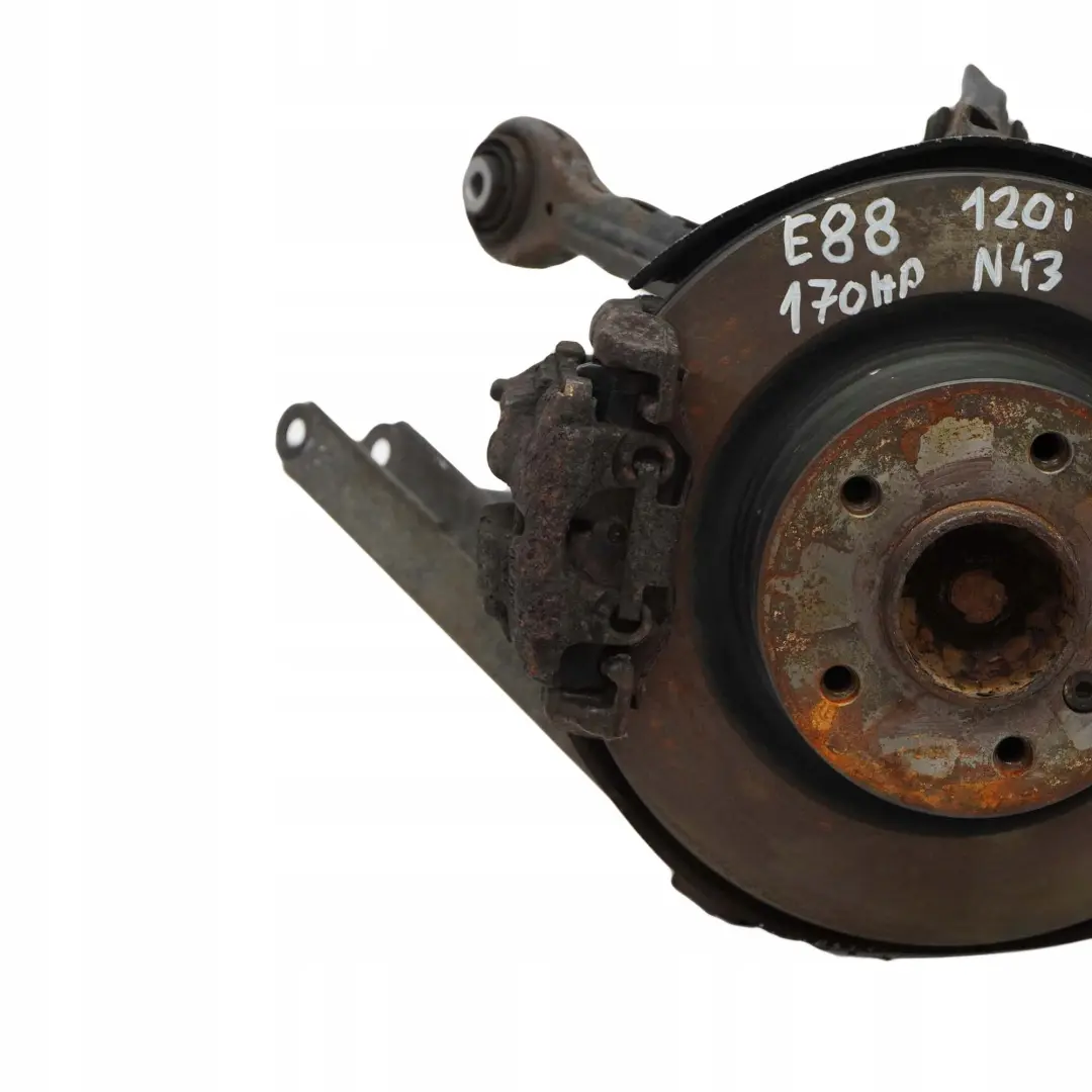 N43 Suspensión Trasera Izquierda Eje Freno Disco Pinza para BMW E88 120i con número de pieza 6855005 BMW E88 120i N43 Suspensión Trasera Izquierda Eje Freno Disco Pinza - SKU 6855005 - Número de pieza 6855005