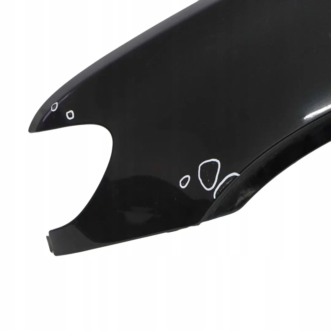 BMW X5 E53 Pannello Laterale Frontale SX Parafango Black Sapphire Metallizzato - SKU 7000385-BS3 - Numero di parte 7000385