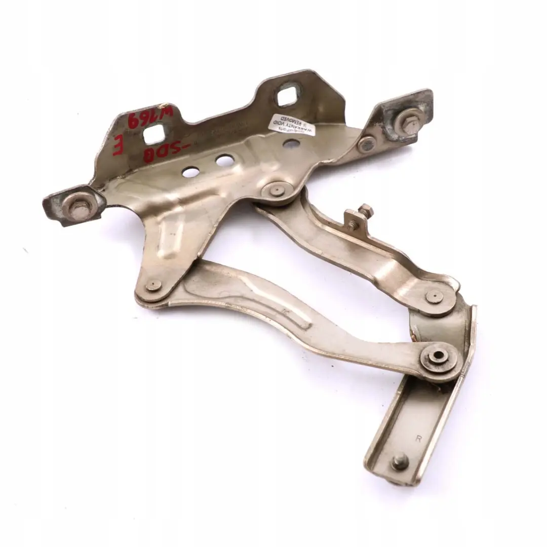  Mercedes-Benz A W169 Hinge Right O/S Bonnet Front Sand Dune Beige - SKU A1698800228-SDB - Part number A1698800228