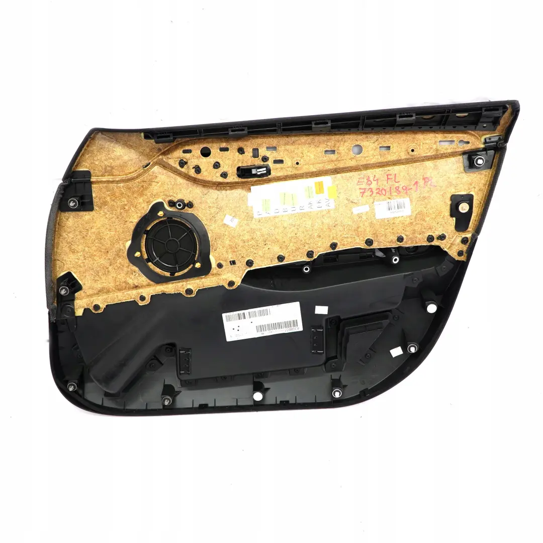 Fila E84 Pannello Porta Davanti SX Tessuto Antracite Effetto Argento per BMW X1 con numero di parte 7320189 BMW X1 Fila E84 Pannello Porta Davanti SX Tessuto Antracite Effetto Argento - SKU 7320189-1 - Numero di parte 7320189