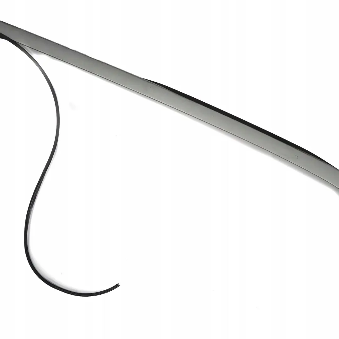  Mercedes-Benz E W210 Left N/S Door Window Cover Strip Top Brillantsilber Silver - SKU A2106981189-BRS - Part number A2106981189