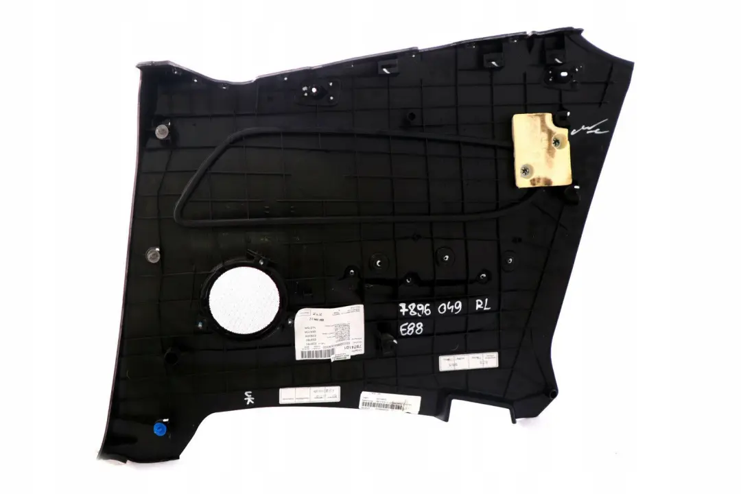  *BMW 1 Reihe E88 Cabrio Seitenverkleidung Stoff Hinten Links Anthrazit - SKU 7896049 - Teilenummer 7896049