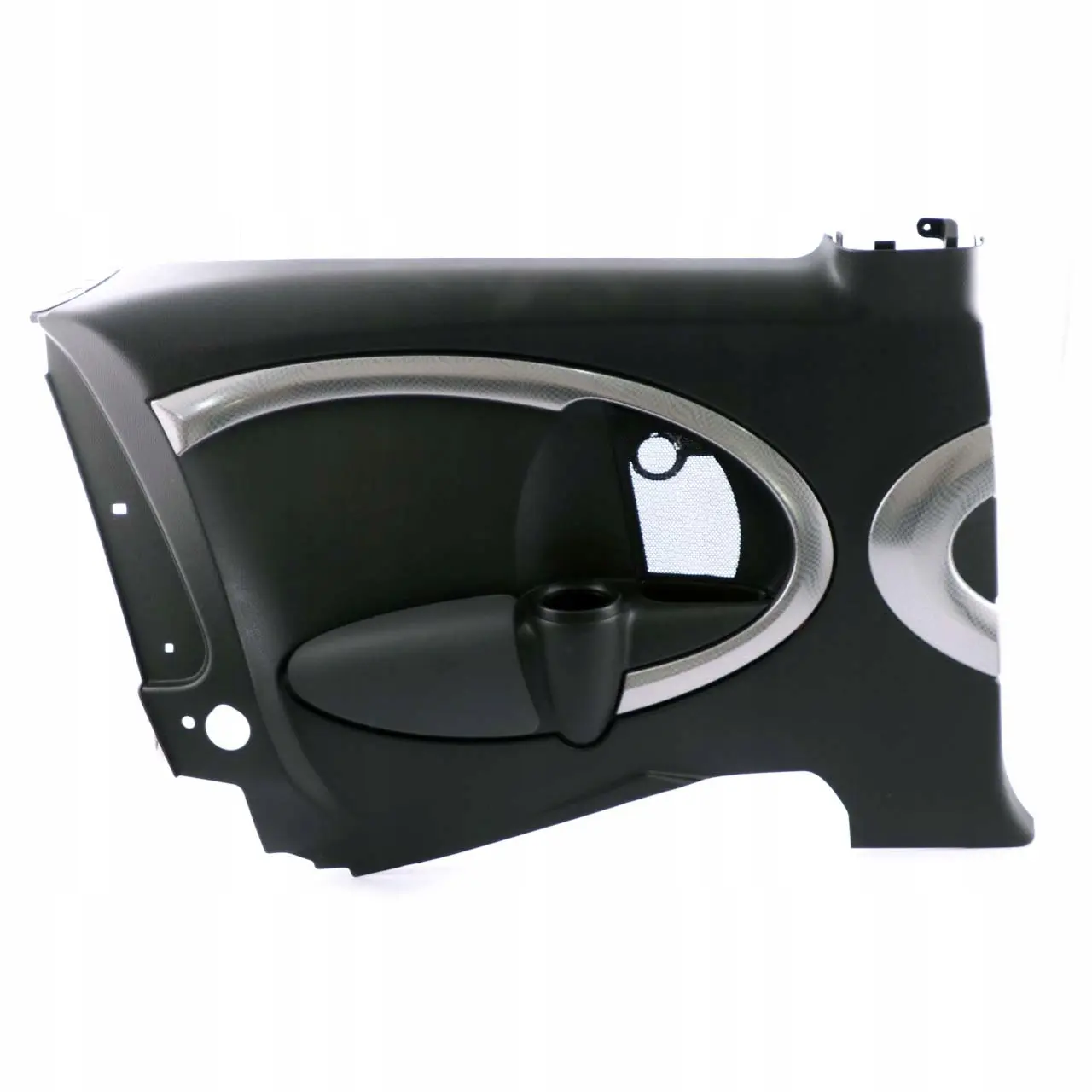 Mini Clubman S R55 Carenage Lateral Arriere Gauche Noir de Carbone Noir