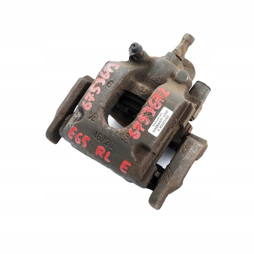 Bremssattelgehäuse Hinten Links 957 46/20 für BMW 7 er E65 mit Teilenummer 6753673 BMW 7 er E65 Bremssattelgehäuse Hinten Links 957 46/20 - SKU 6753673 - Teilenummer 6753673