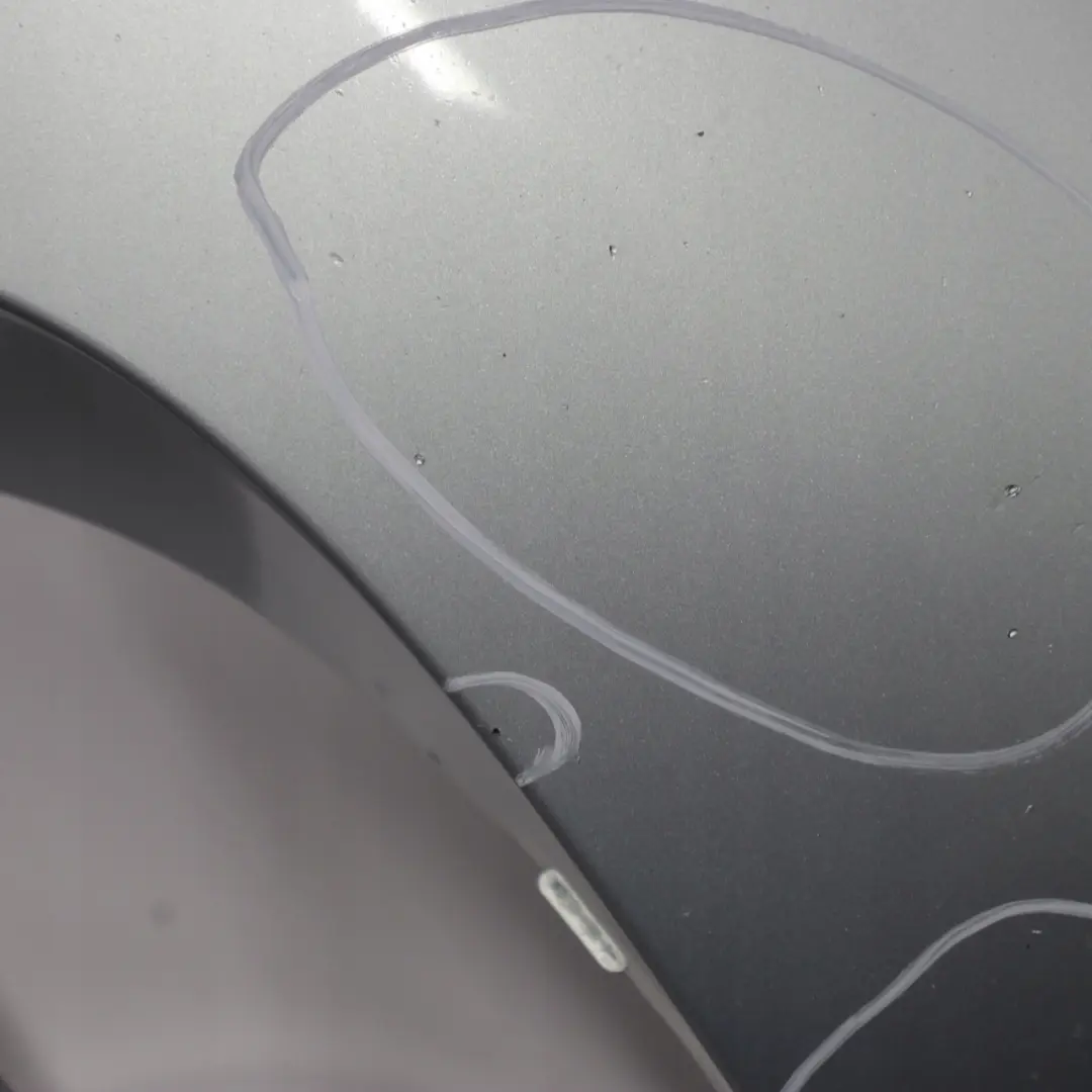 Front Bumper Trim Panel Silverstone 2 Metallic - A29 to BMW 5 E60 E61 M5 with Part number 0391914 BMW 5 E60 E61 M5 Front Bumper Trim Panel Silverstone 2 Metallic - A29 - SKU 0391914-SIL - Part number 0391914