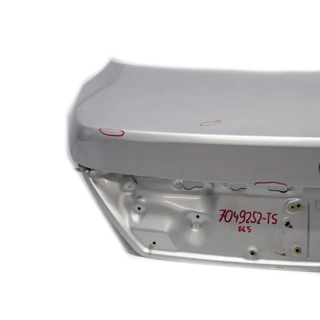 BMW 7 E65 E66 E67 Trunk Lid Boot Tailgate Titansilber Silver Metallic - 354 - SKU 7049252-TS - Part number 7049252