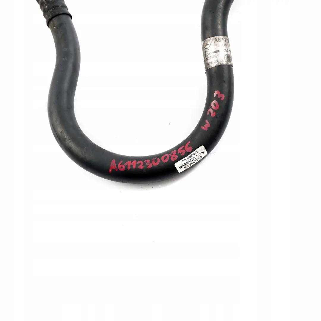 Mercedes-Benz W203 OM611 Climatisation Tuyau - SKU A6112300856 - Numéro de pièce A6112300856