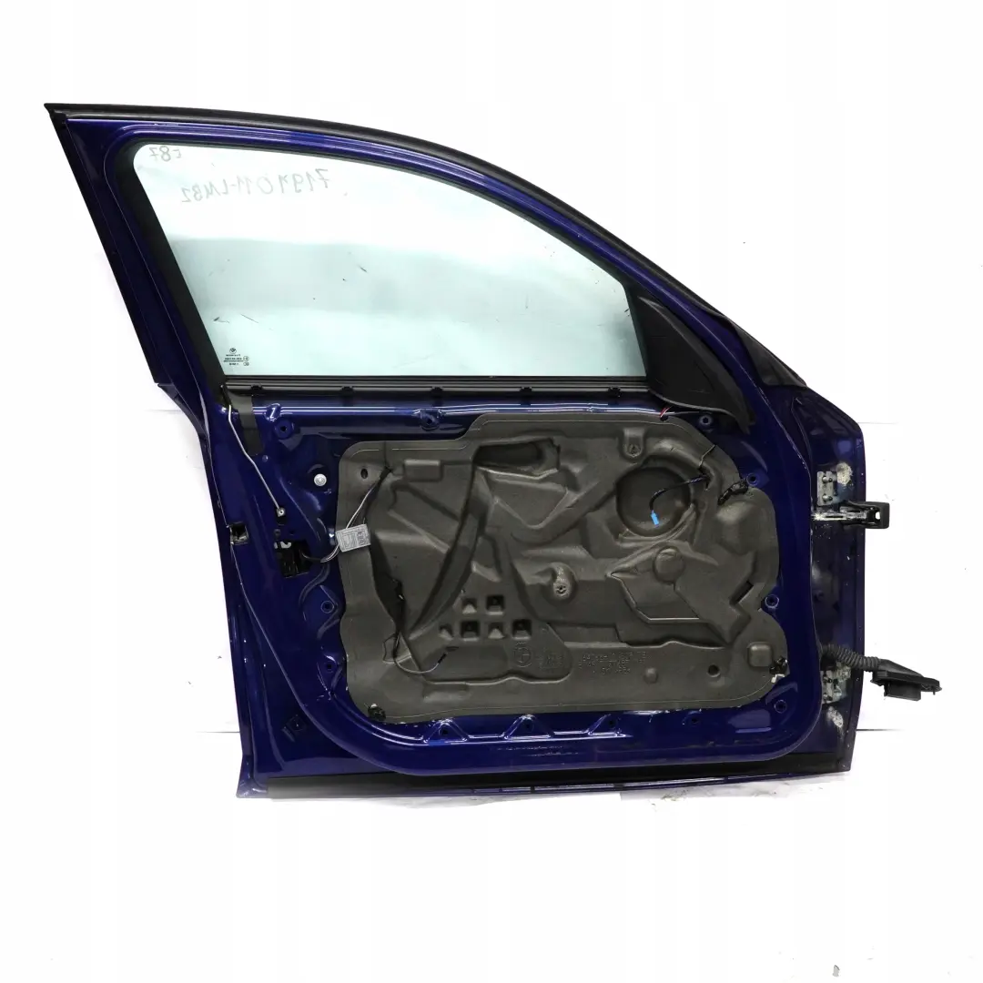 Tür Vorne Links Le Mans Blau Metallic - 381 für BMW 1 er E87 LCI mit Teilenummer 7191011 BMW 1 er E87 LCI Tür Vorne Links Le Mans Blau Metallic - 381 - SKU 7191011-LMB2 - Teilenummer 7191011
