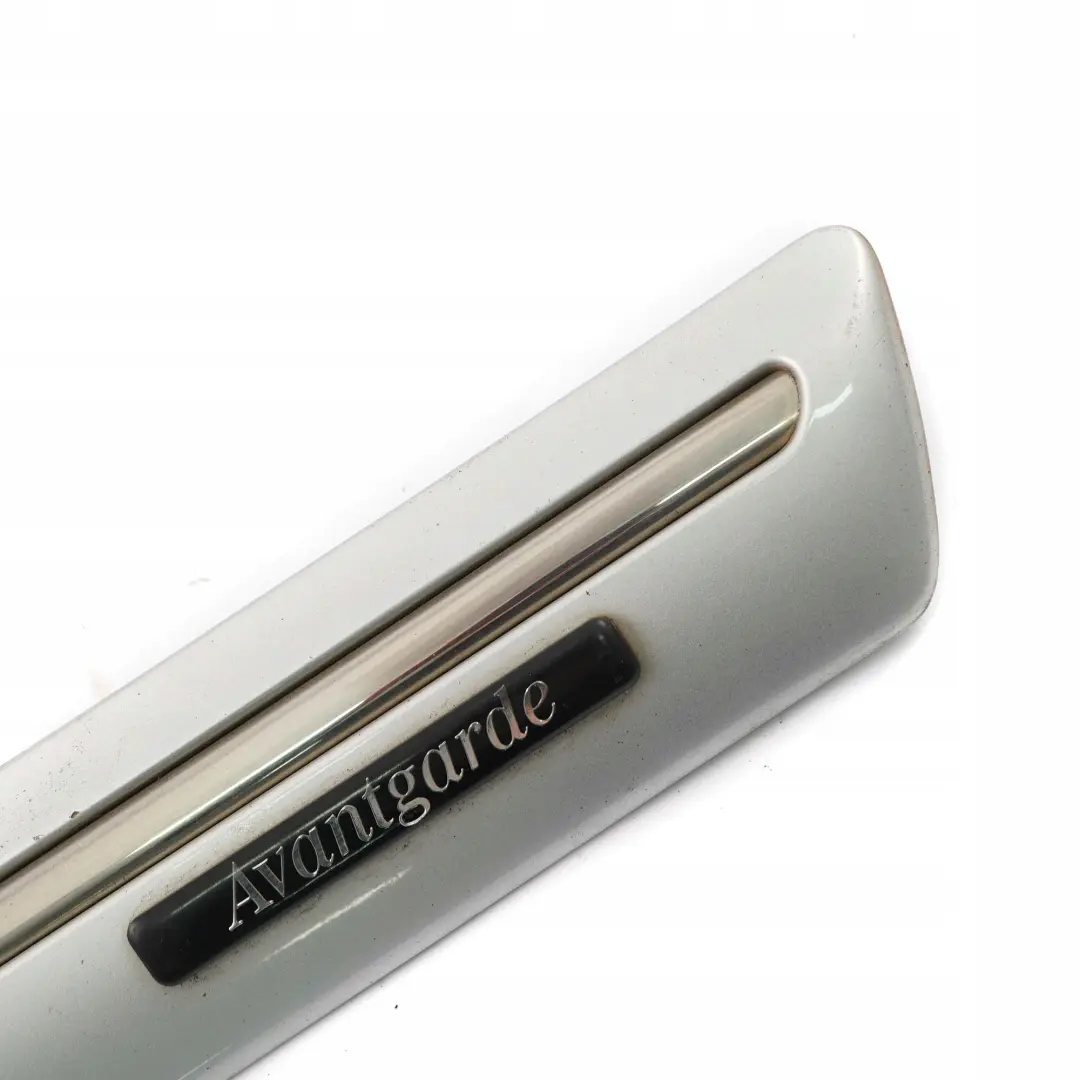 Mercedes-Benz W210 Anteriore Parafango Destro Modanatura Argento Brillante - per con numero di parte A2106900282 Mercedes-Benz W210 Anteriore Parafango Destro Modanatura Argento Brillante - - SKU A2106900282-BRS - Numero di parte A2106900282