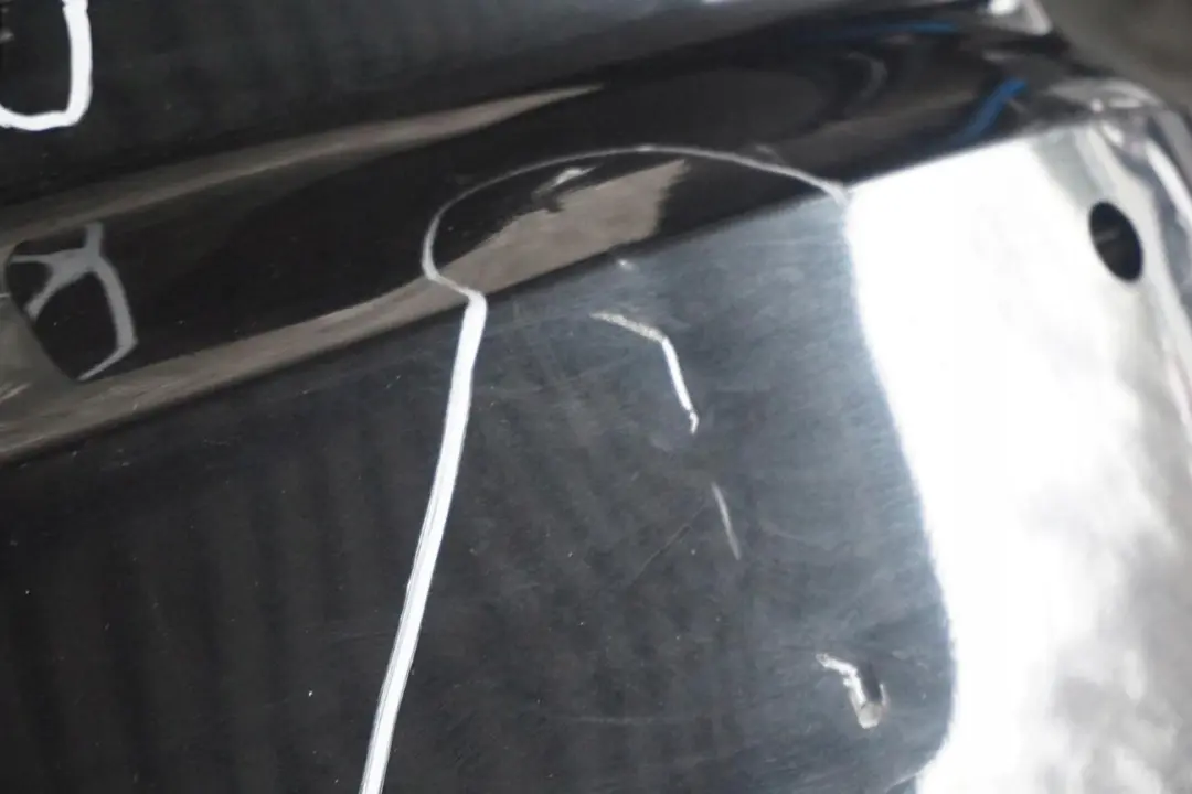 BMW 3 Series 5 E92 E93 Rear Bumper Panel PDC Black Sapphire Metallic - 475 - SKU 0034474-BS5 - Part number 0034474