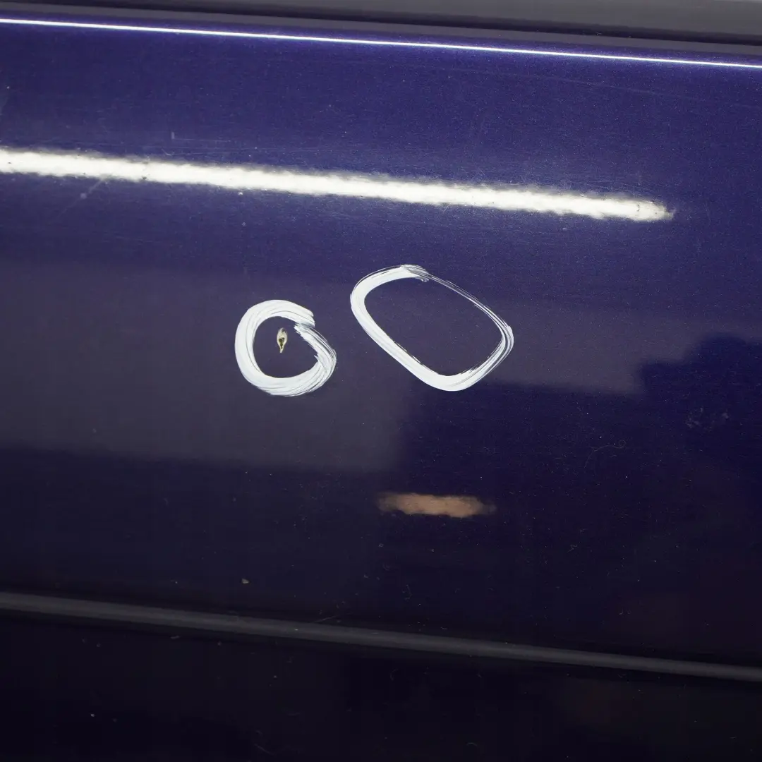 BMW 3 E36 Saloon Door Rear Left N/S Montrealblau Montreal Blue Metallic - 297 - SKU 8185427-MRB - Part number 8185427