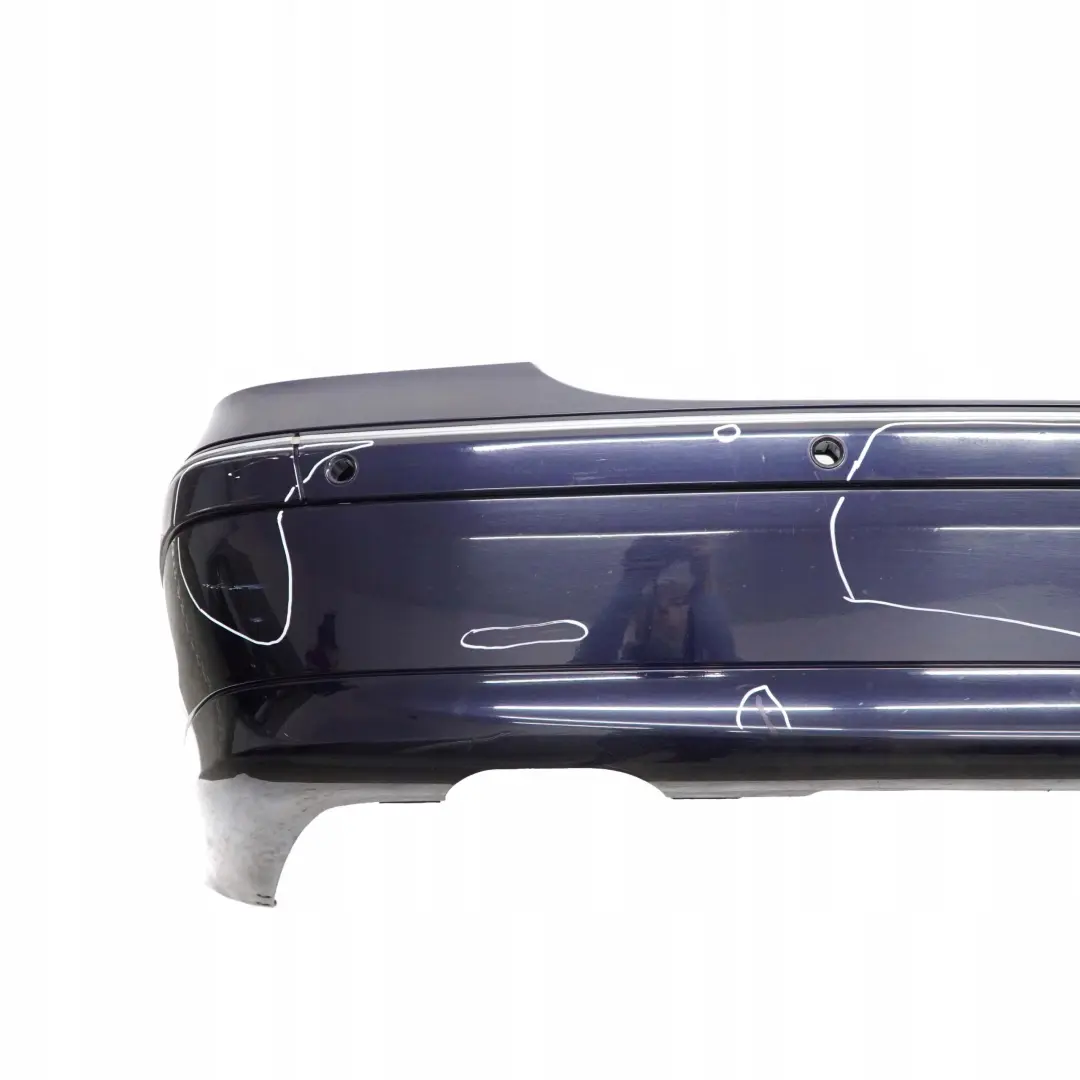 Mercedes-Benz C W203 Rear Bumper Trim Panel Tanzanitblau Tanzanite Blue - 359 to with Part number A2038851625 Mercedes-Benz C W203 Rear Bumper Trim Panel Tanzanitblau Tanzanite Blue - 359 - SKU A2038851625-TB - Part number A2038851625