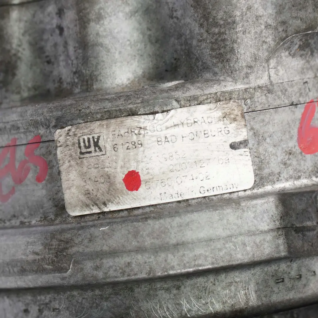 Servolenkung Lenkung Tandempumpe für BMW 7 er E65 E66 Dynamic Drive mit Teilenummer 6781644 BMW 7 er E65 E66 Dynamic Drive Servolenkung Lenkung Tandempumpe - SKU 6781644 - Teilenummer 6781644