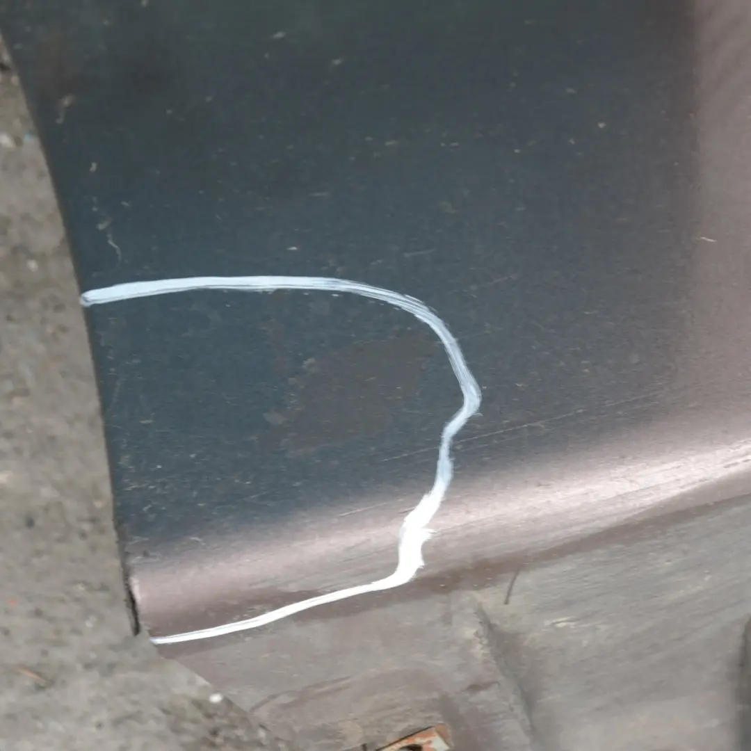 BMW E60 E61 Listello Portiera Apertura Gonna Dx Amethystgrau Grigio A09 - SKU 0150278-AG - Numero di parte 150278