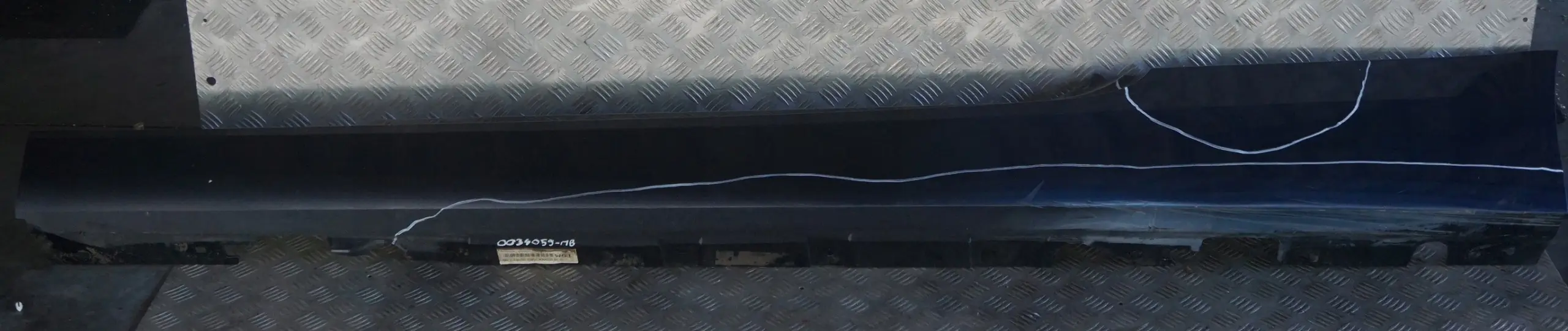 BMW E92 E93 Sill Strip Side Skirt Left Monacoblau Monaco Blau Blue