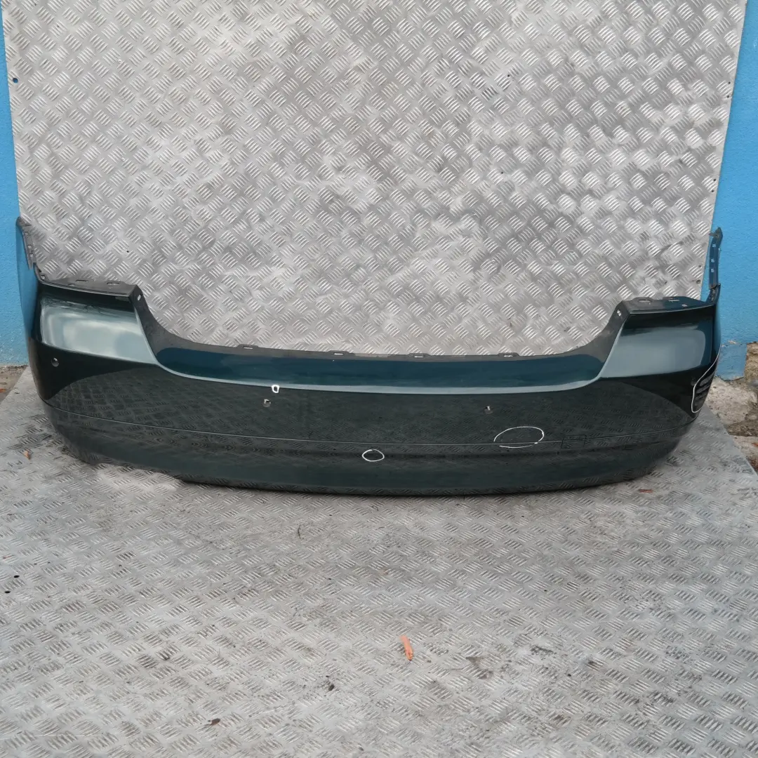Bumper PDC Tiefgruen Green Metallic - A43 to BMW 3 SERIES E90 Rear with Part number 51120033194 BMW 3 SERIES E90 Rear Bumper PDC Tiefgruen Green Metallic - A43 - SKU 0033194-TG - Part number 51120033194