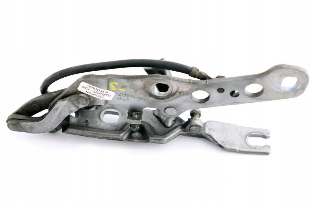 BMW X3 E83 Capo delantero izquierdo Bisagra Titansilber Plata - SKU 3411447-3 - Número de pieza 3411447