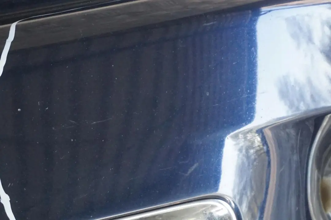 Complete Front Bumper Trim Panel Cosmic Blue - B13 to BMW Mini R60 R61 with Part number 9807196 BMW Mini R60 R61 Complete Front Bumper Trim Panel Cosmic Blue - B13 - SKU 9807196-COB - Part number 9807196