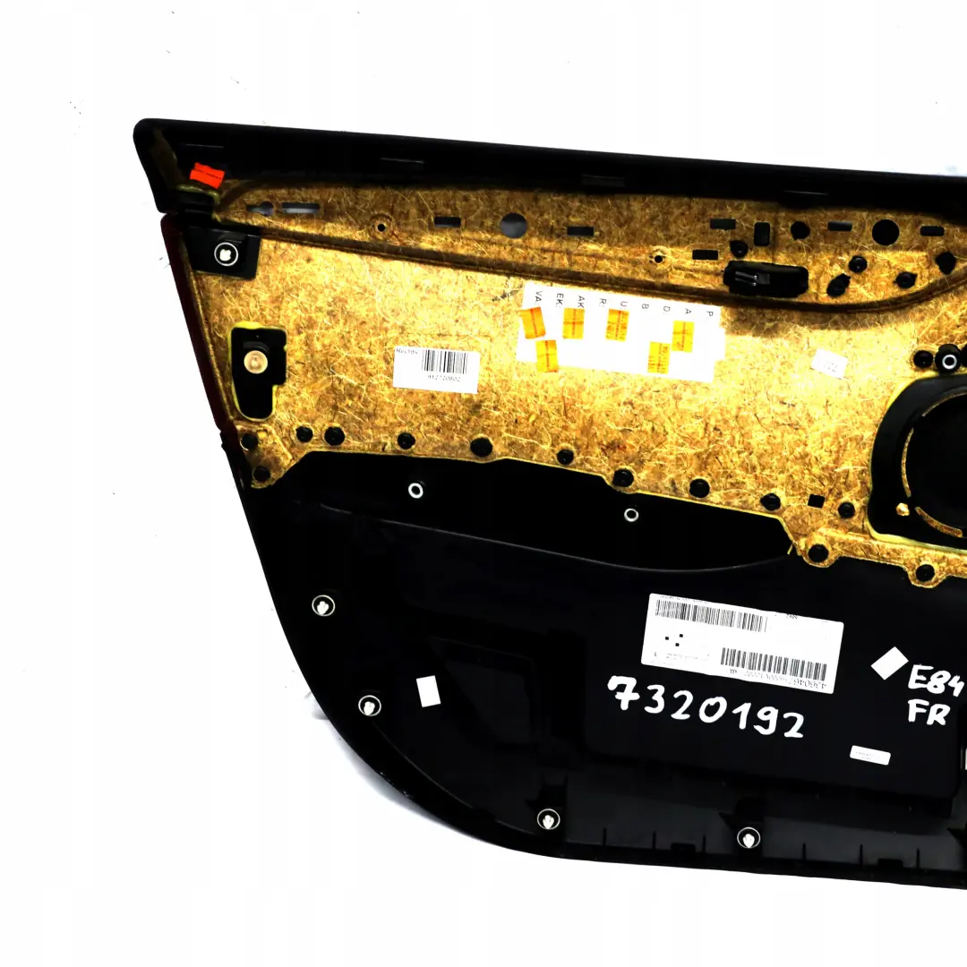 BMW X1 Reihe E84 Türverkleidung Vorn Links Stoff Median Vermilionrot - SKU 7320192 - Teilenummer 7320192