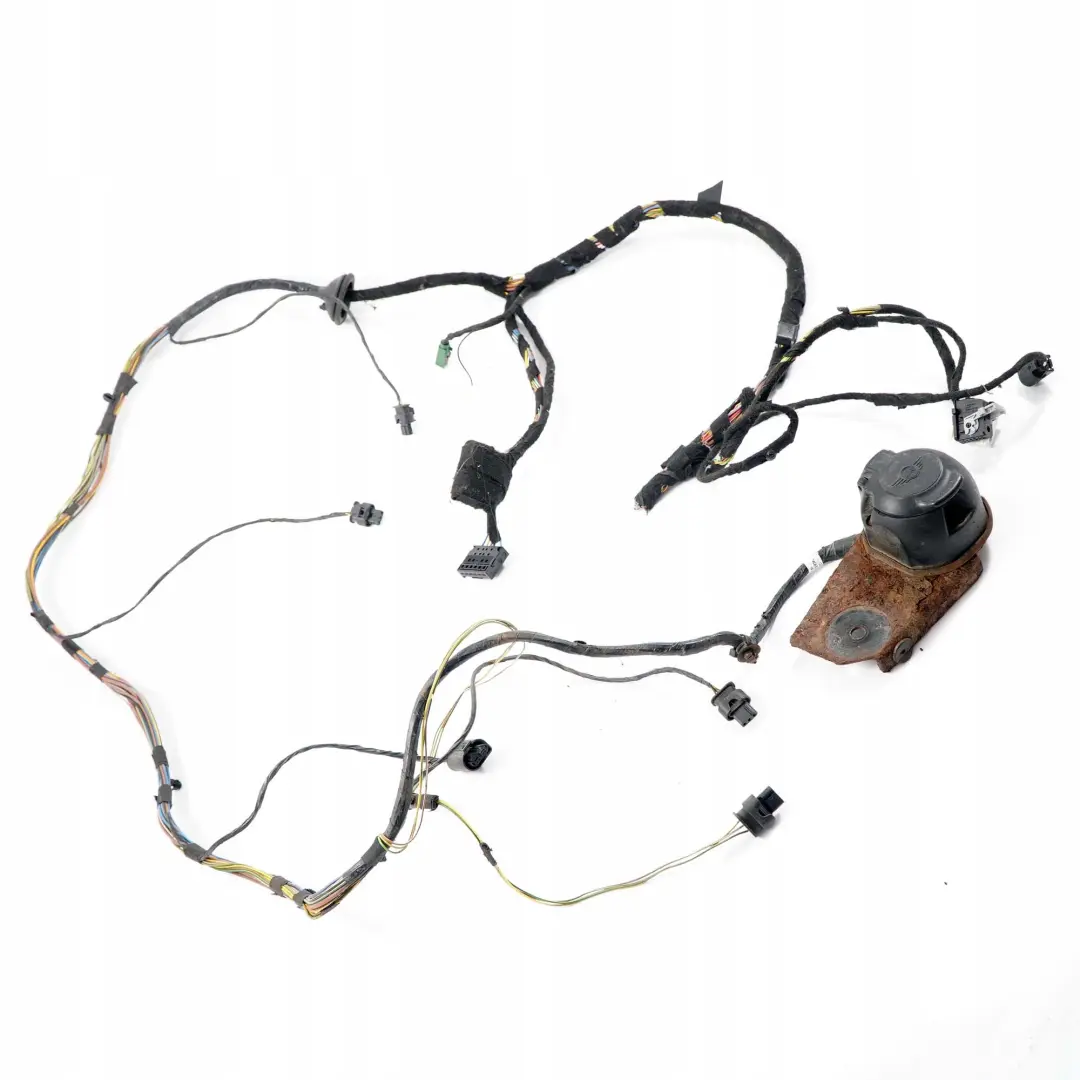 Towing Hitch Plug Socket PDC Wiring Loom Cables to BMW Mini R57 R58 R59 Rear with Part number 7212916 BMW Mini R57 R58 R59 Rear Towing Hitch Plug Socket PDC Wiring Loom Cables - SKU 7212916-1 - Part number 7212916