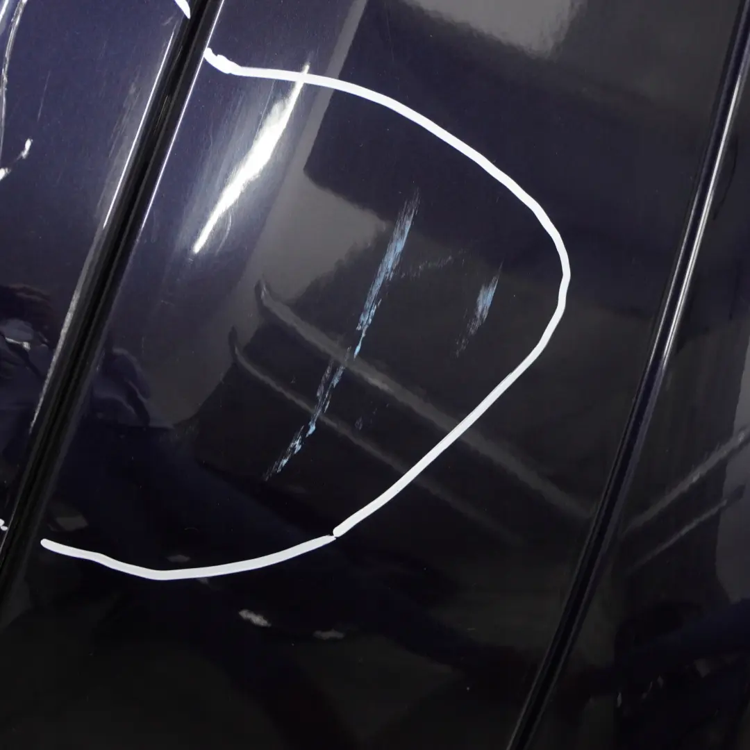  Mercedes-Benz C W203 Rear Bumper Trim Panel Tanzanitblau Tanzanite Blue - 359 - SKU A2038851625-TB - Part number A2038851625