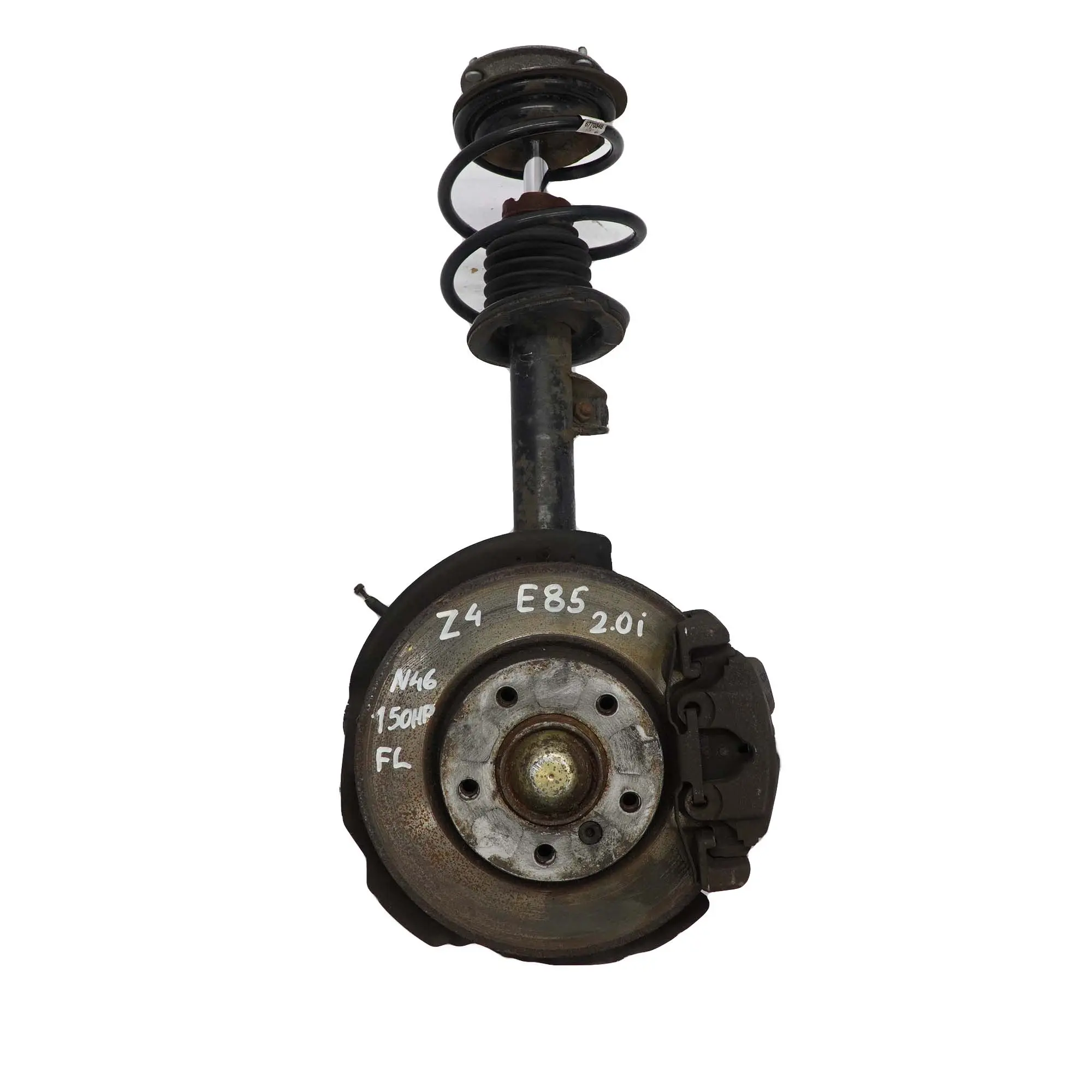 BMW Z4 E85 2.0i N46 Suspensión delantera izquierda Freno Disco Eje